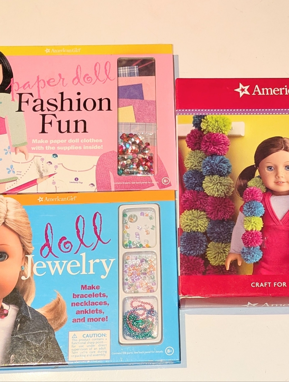 American Girl Crafts x Three, Unused, Perfect Summer Activities